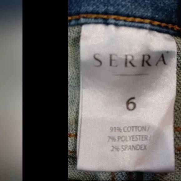 Stretchy Jeans- Serra- Navy blue women's 6 - Picture 2 of 3